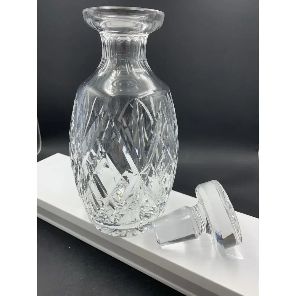 Vintage Waterford Crystal Lismore Spirit Decanter with Ball Stopper